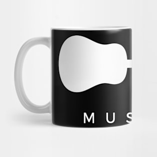 Music Acoustic Guitar Mug